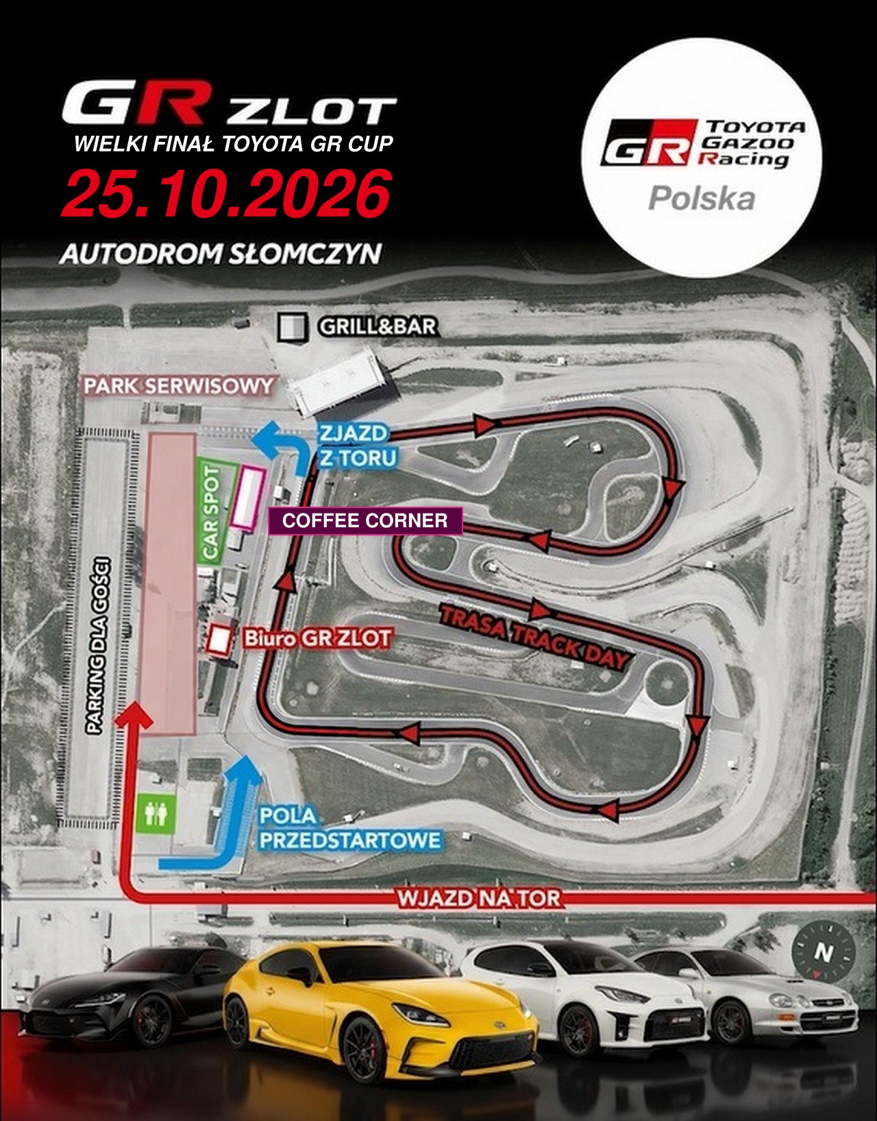 Mapa GR ZLOT 2026