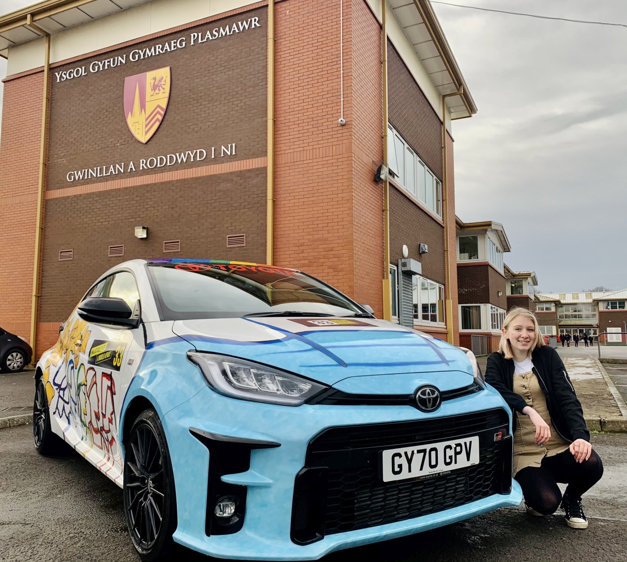 alice goodliffe with yaris 1image00004
