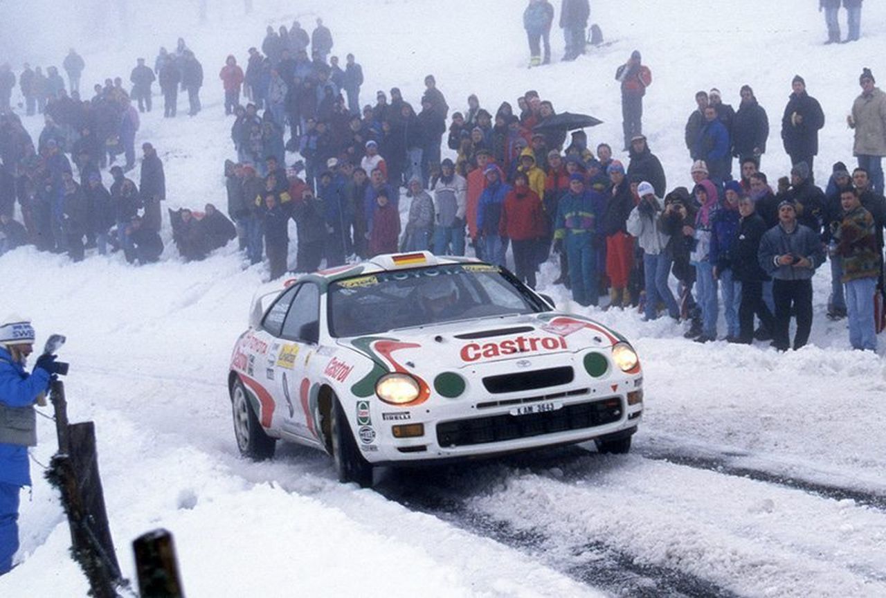 fot 5 na trasie rajdu monte carlo 1997