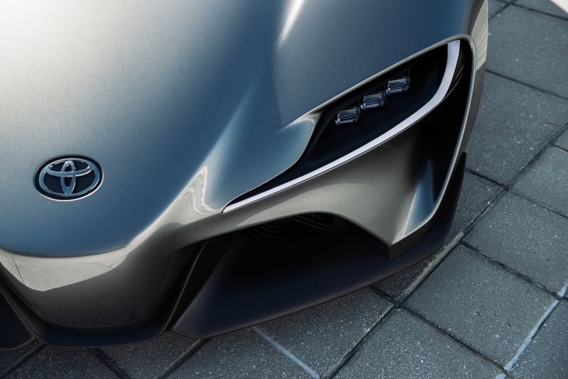 Toyota FT-1 nowa Supra koncept Światła konceptu Toyota FT-1