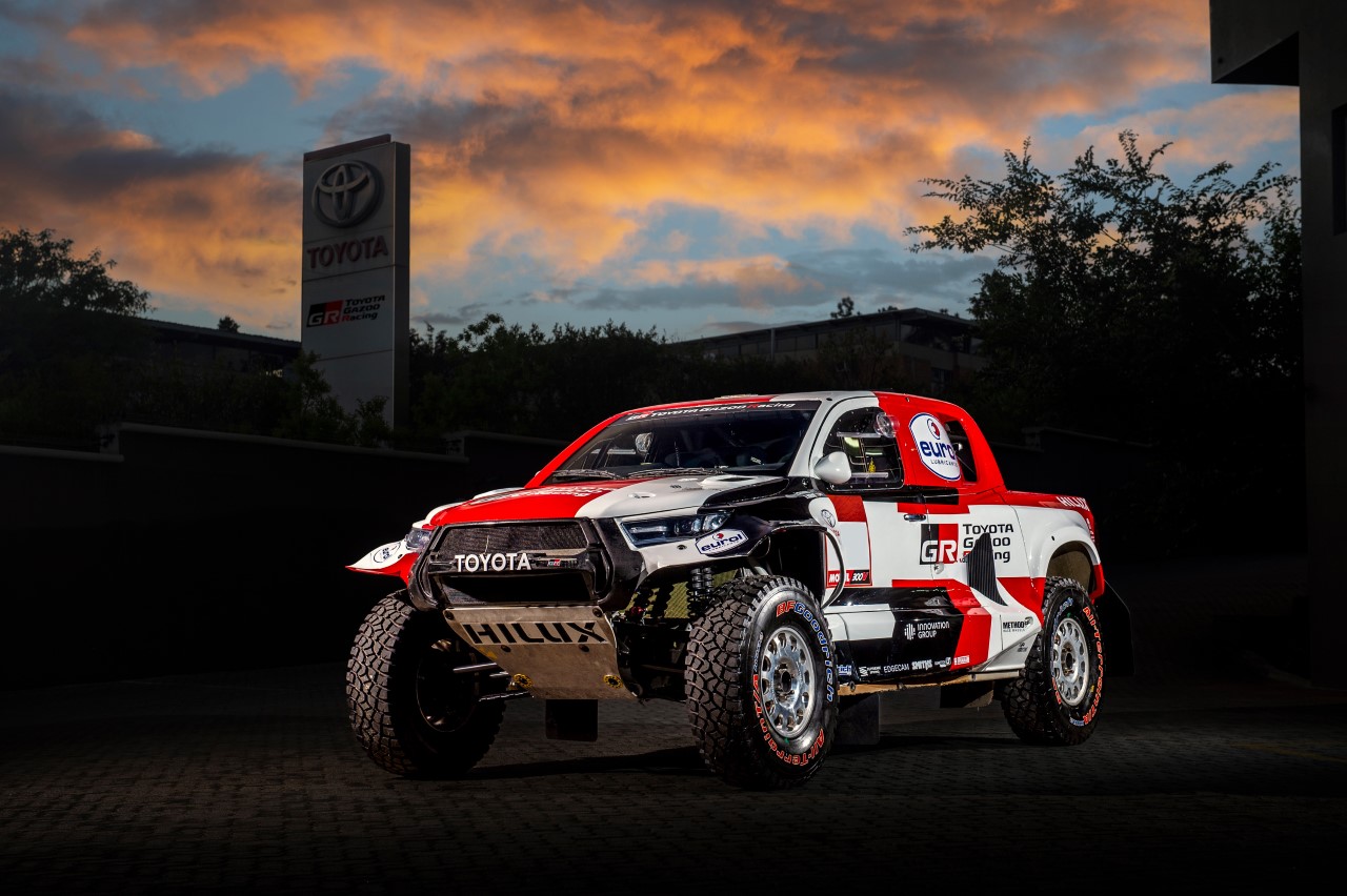 Toyota GR DKR Hilux T1+ zespołu TOYOTA GAZOO Racing gotowa na Rajd Dakar 2022