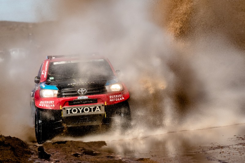 Toyota Hilux Overdrive racing dakar Toyota Hilux zespołu Overdrive Racing