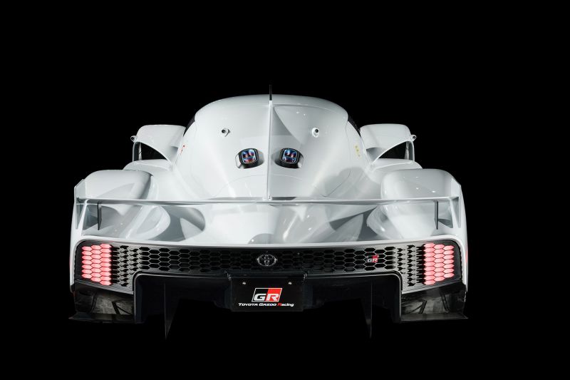 Toyota GR Super Sport Concept Tył Toyoty GR Super Sport Concept