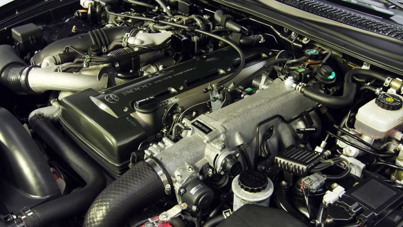 2JZ-GTE z Toyoty Supry Turbo Silnik 2JZ-GTE Toyoty Supry Turbo