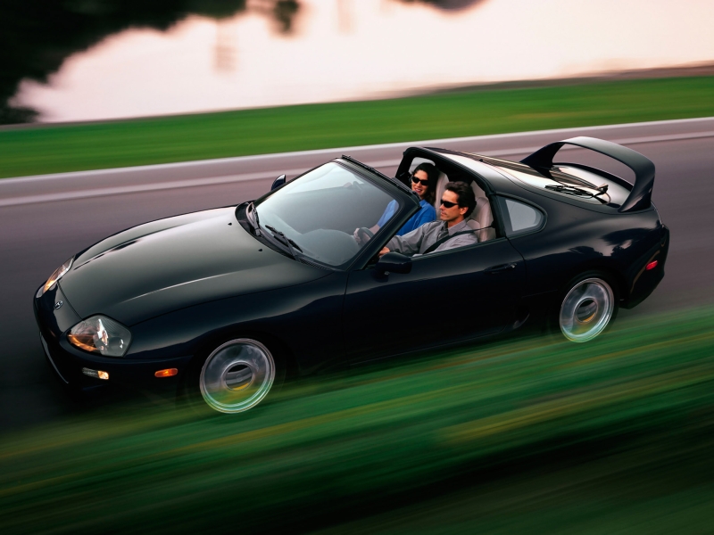 Toyota Supra Turbo z dachem typu Targa Toyota Supra Turbo w wersji targa