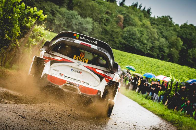 Toyota Yaris WRC Toyota Yaris WRC w czasie Rajdu Niemiec