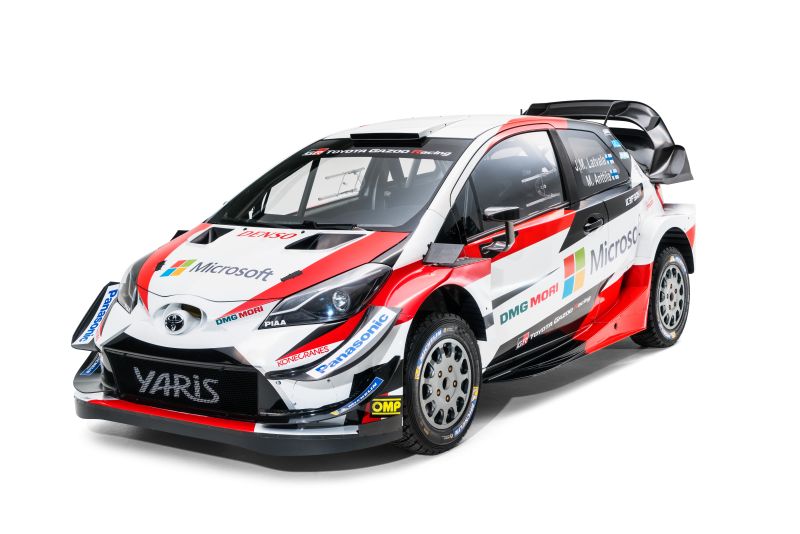 Toyota Yaris WRC 2018 Toyota Yaris WRC 2018 zespołu Toyota Gazoo Racing