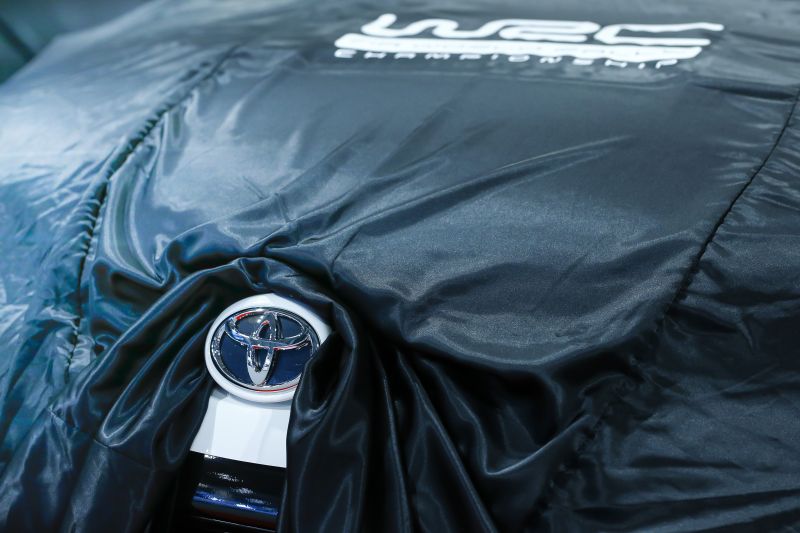Toyota Yaris WRC 2018 Toyota Yaris WRC 2018 przed prezentacją