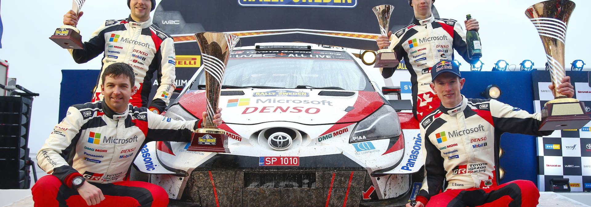Toyota znów najszybsza w Rajdzie Szwecji