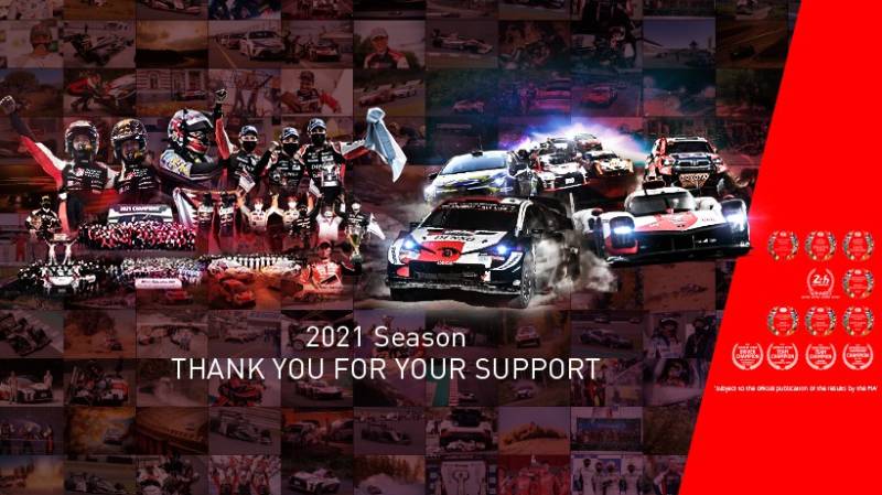 TOYOTA GAZOO Racing podsumowuje 2021 rok