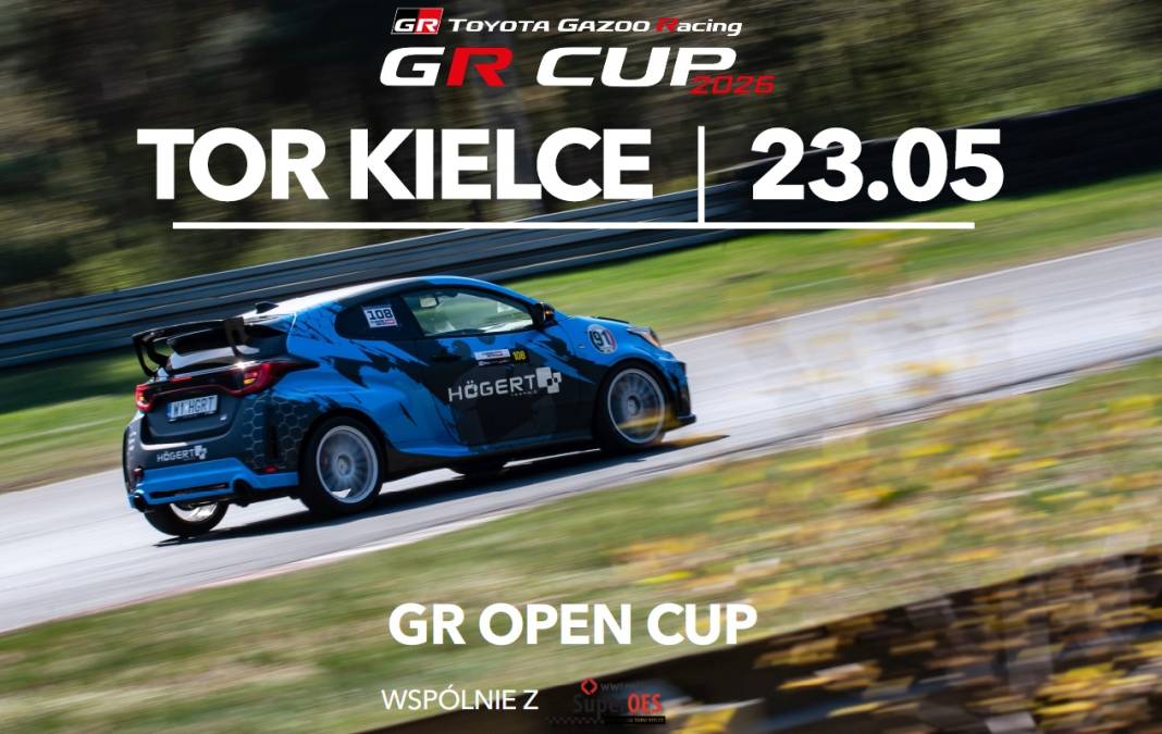 Informacje i zapisy do 3. rundy fazy kwalifikacyjnej TOYOTA GR OPEN CUP - 23.05.2026 Tor Kielce