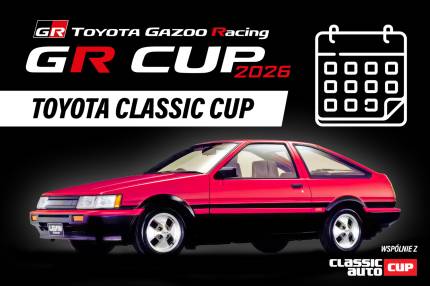 Kalendarz fazy kwalifikacyjnej TOYOTA CLASSIC CUP 2026 (Classic/Youngtimer)