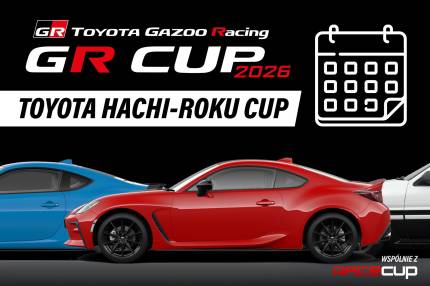 Kalendarz fazy kwalifikacyjnej TOYOTA HACHI-ROKU CUP 2026 (GR86, GT86, AE86)