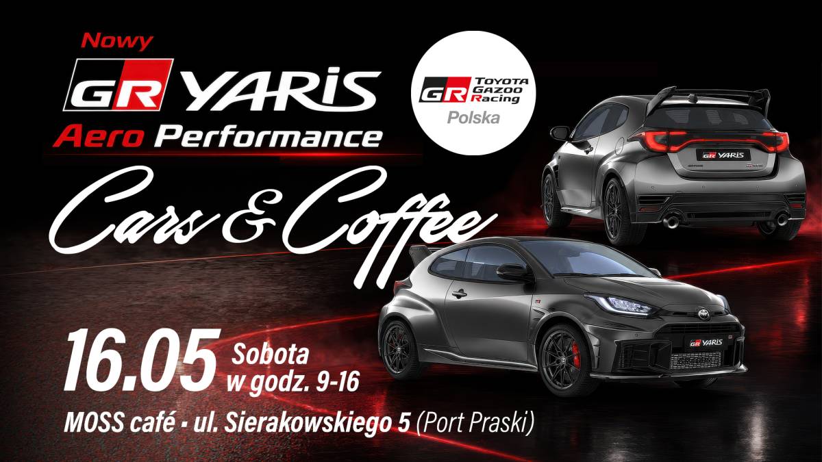 GR Yaris Cars n Coffee - Moss Cafè Port Praski - 16.05 sobota