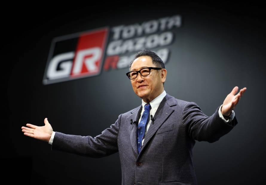 Akio Toyoda wyróżniony nagrodą „Złotej Kierownicy“