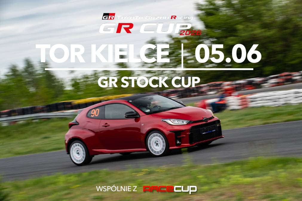 Informacje i zapisy do 3. rundy fazy kwalifikacyjnej TOYOTA GR STOCK CUP - 05.06.2026 Tor Kielce