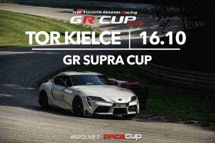 Informacje i zapisy do 6. rundy fazy kwalifikacyjnej TOYOTA GR SUPRA CUP - 16.10.2026 Tor Kielce