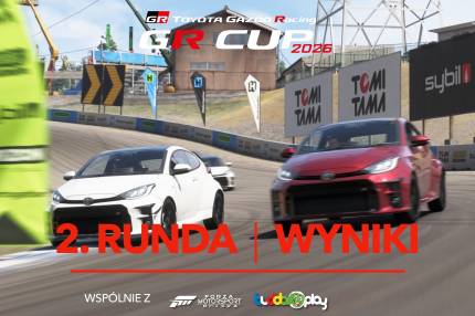 Wyniki wyścigu finałowego - 2. runda kwalifikacyjna TOYOTA GR CUP DIGITAL 2026