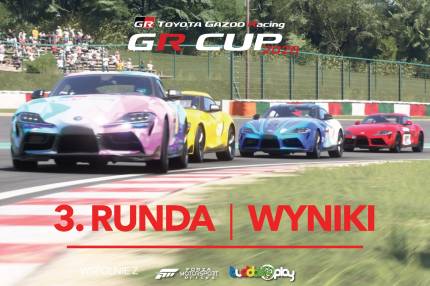 Wyniki wyścigu finałowego - 3. runda kwalifikacyjna TOYOTA GR CUP DIGITAL 2026