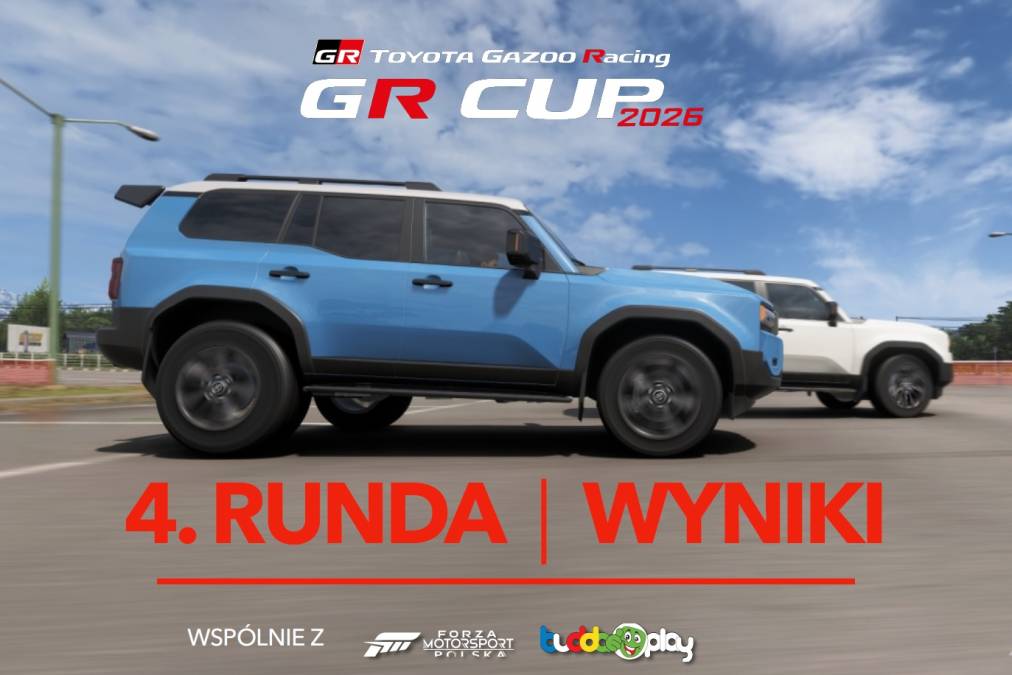 Wyniki wyścigu finałowego - 4. runda kwalifikacyjna TOYOTA GR CUP DIGITAL 2026