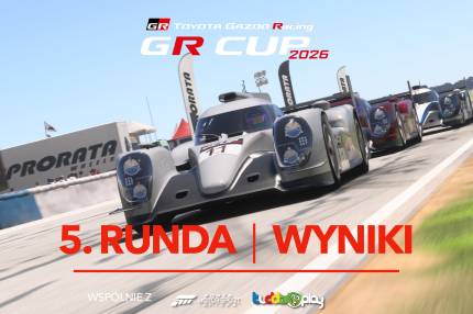 Wyniki wyścigu finałowego - 5. runda kwalifikacyjna TOYOTA GR CUP DIGITAL 2026