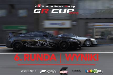 Wyniki wyścigu finałowego - 6. runda kwalifikacyjna TOYOTA GR CUP DIGITAL 2026