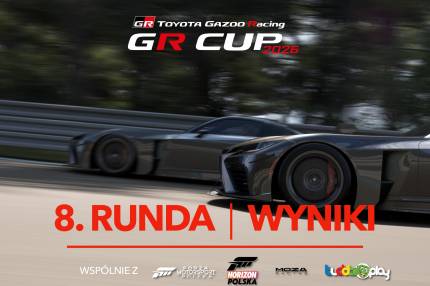 Wyniki wyścigu finałowego - 8. runda kwalifikacyjna TOYOTA GR CUP DIGITAL 2026
