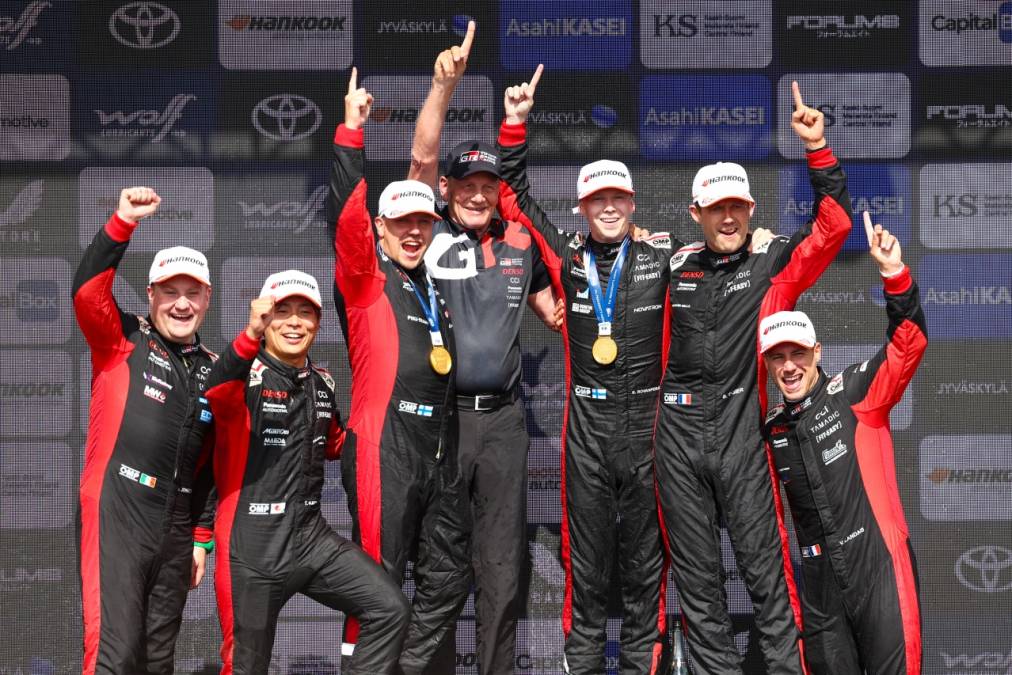 Toyota zgarnia wszystko w Rajdzie Finlandii