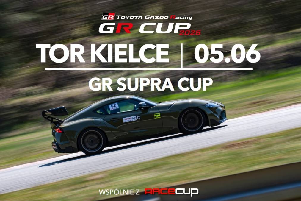 Informacje i zapisy do 2. rundy fazy kwalifikacyjnej TOYOTA GR SUPRA CUP - 05.06.2026 Tor Kielce
