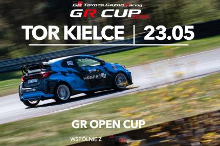Informacje i zapisy do 3. rundy fazy kwalifikacyjnej TOYOTA GR OPEN CUP - 23.05.2026 Tor Kielce