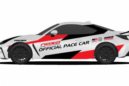 Toyota GR 86 samochodem bezpieczeństwa w wyścigu NASCAR