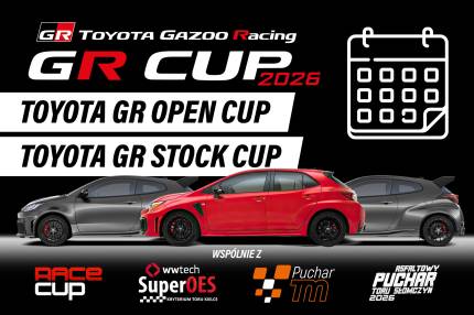 TOYOTA GR OPEN / GR STOCK CUP 2026 (GR Yaris/GR Corolla) - Kalendarz