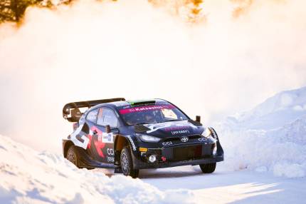Toyota walczy o ósme zwycięstwo w zimowym Rajdzie Szwecji