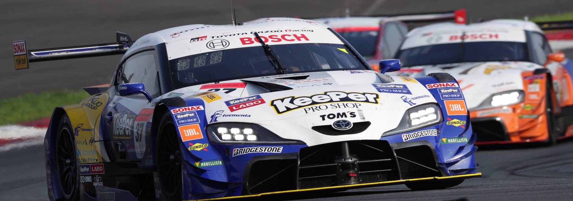 Toyota GR Supra dominuje w Super GT od początku