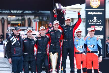 TOYOTA GAZOO Racing rozpoczyna sezon WRC zwycięstwem w Monte Carlo