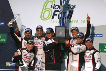 Wielki triumf Toyota Gazoo Racing na torze Fuji