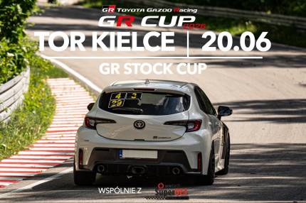 Informacje i zapisy do 4. rundy fazy kwalifikacyjnej TOYOTA GR STOCK CUP - 20.06.2026 Tor Kielce