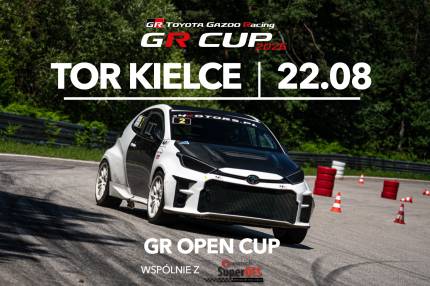 Informacje i zapisy do 8. rundy fazy kwalifikacyjnej TOYOTA GR OPEN CUP - 22.08.2026 Tor Kielce