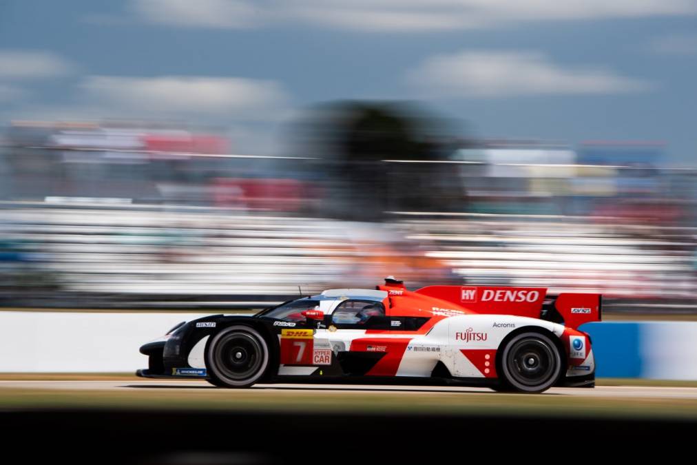 Toyota GR010 HYBRID na podium w 1000 Miles of Sebring