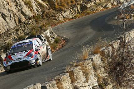 Ogier i Evans na podium Rajdu Monte Carlo