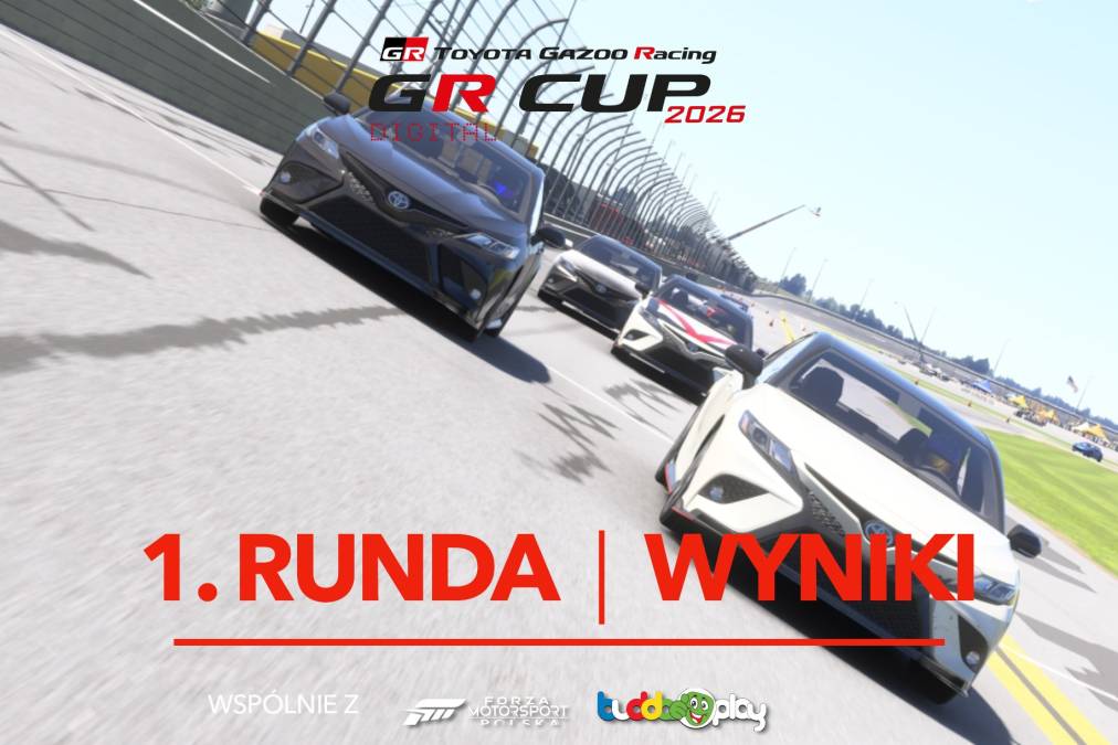 Wyniki wyścigu finałowego - 1. runda kwalifikacyjna TOYOTA GR CUP DIGITAL 2026
